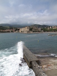 SX27381 Wave splashing against harbour wall in Collioure.jpg